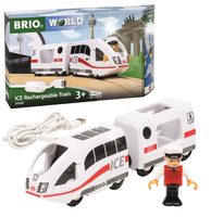 BRIO WORLD SUPER SZYBKI POCIĄG NA AKUMULATOR ICE FIGURKA MASZYNISTY 36088