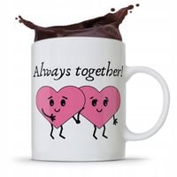 Kubek Prezent Dla Dziewczyny Always Together Z Nadrukiem Ze Zdjęciem