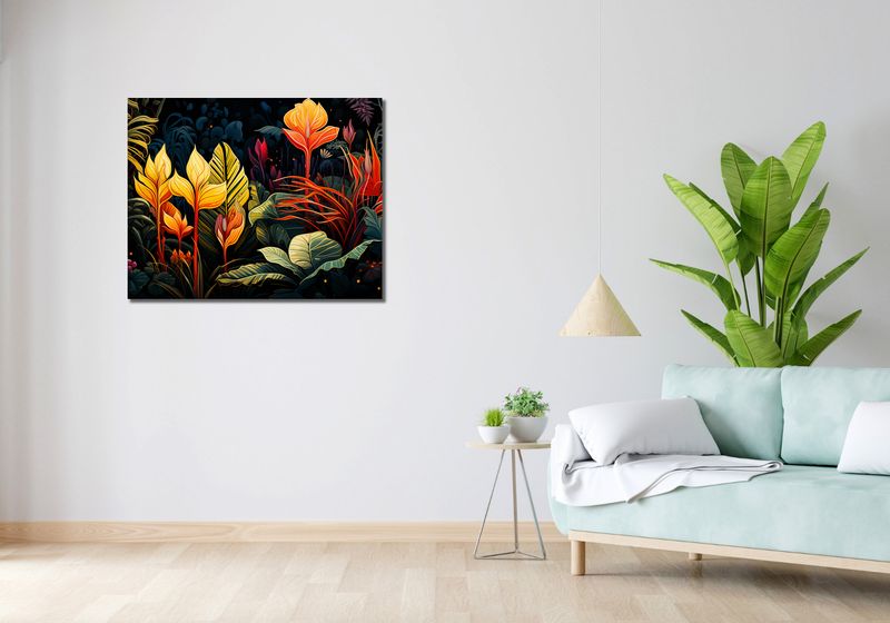 Obraz 90x70cm Tropikalna Symfonia zdjęcie 2