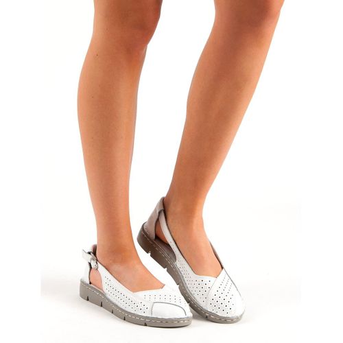 Skórzane Baleriny r.40 na Arena.pl