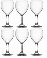 kieliszki do wody wina 6szt. 260ml |  mis552