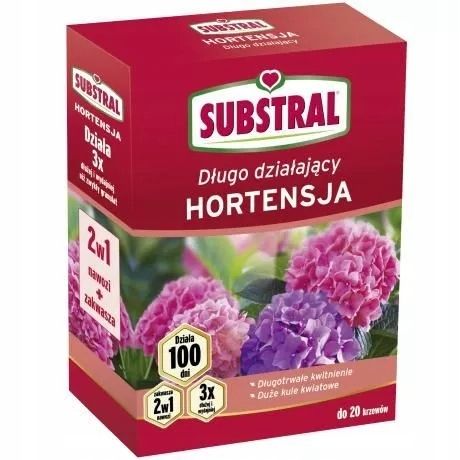 NAWÓZ DO HORTENSJI 100 DNI DŁUGODZIAŁAJĄCY 1kg zdjęcie 1