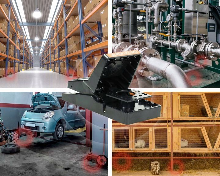 5x SILNA ŁAPKA PUŁAPKA NA SZCZURY I MYSZY GILOTYNA DUŻA SIŁA MECHANIZMU zdjęcie 2