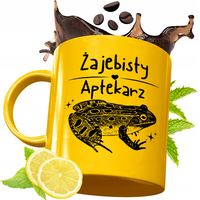 Złoty Kubek Premium Dla Aptekarza Prezent Z Nadrukiem Ze Zdjęciem