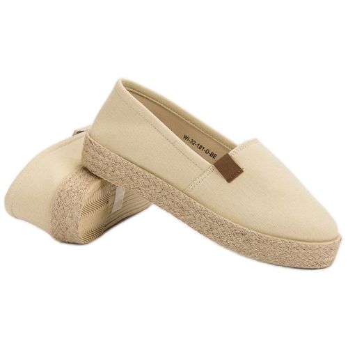 Beżowe Espadryle Slip On r.38 na Arena.pl