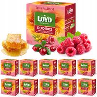Herbata Czerwona Rooibos Miód Manuka Malina Żurawina Koper Włoski 20 T LOYD