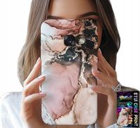 ETUI DO SAMSUNG A5 2017 - ELEGANCKI MARMUREK MODNE WZORY + SZKŁO