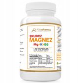 ALTO PHARMA MAGNEZ SKURCZ Mg + K + B6 FORTE 120 k