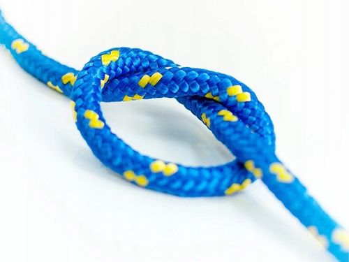 Linka Kotwiczna Cumownicza Żeglarska 10mm 20m do Pontonu Łodzi MIX 3 KOLORY na Arena.pl