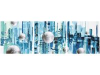 90 80CM OBRAZ T3 ELEM MIASTO ZE SNU DRUK ŚCIENNY