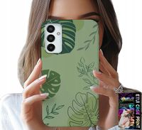 ETUI DO SAMSUNG GALAXY M23 - ZIELONE LIŚCIE ROŚLINNE WZORY PLECKI