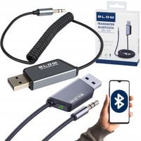 TRANSMITER FM BLUETOOTH 5.3 SAMOCHODOWY ADAPTER ODBIORNIK AUDIO DO AUX USB