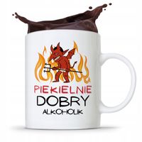 Dla Alkoholika Pijaka Kubek Prezent Na Urodziny Z Nadrukiem Ze Zdjęciem