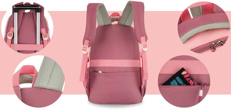 plecak ptn 8610-1327 pink zdjęcie 5