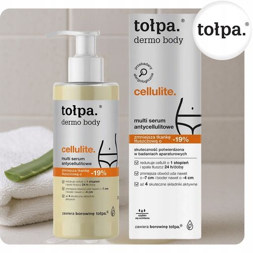 Multi Serum Ujędrniające Antycellulitowe Spalacz Tłuszczu 250ml Praktyczne na Arena.pl