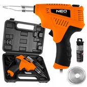 NEO Lutownica Transformatorowa 200W 500°C Pasta Cyna Regulacja