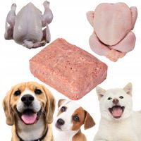 Karma dla psa mokra mięso surowe mrożone drób tuszki witaminy BARF 10kg