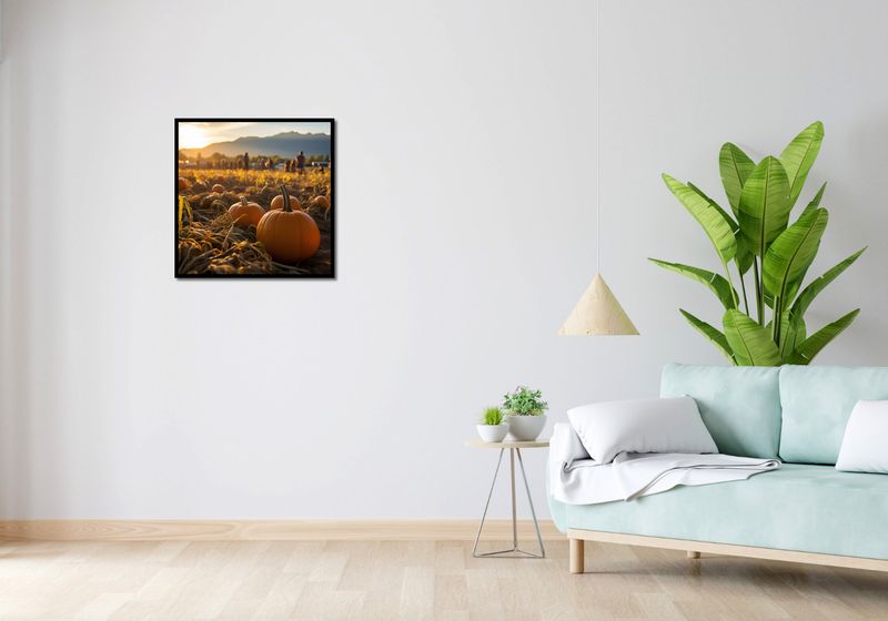 Plakat 60x60cm Złota Jesień zdjęcie 4