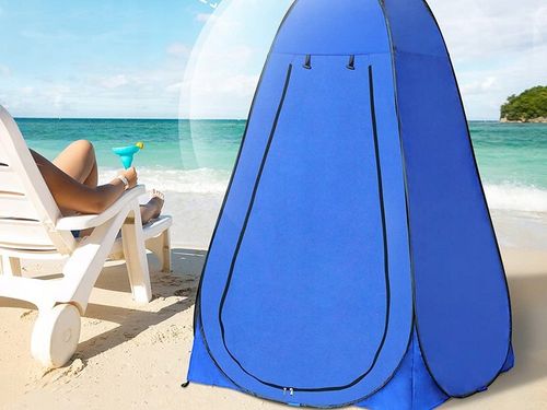 NAMIOT PLAŻOWY PRZEBIERALNIA NA PRYSZNIC TOALETA WC PRZENOŚNY KEMPINGOWY na Arena.pl