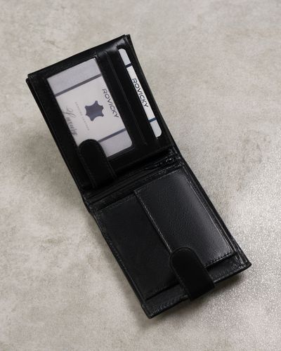 portfel męski skórzany 0002l-p-bs-rfid-9327 black na Arena.pl