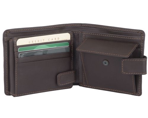 Portfel męski Fabio - Giovani Brązowy na Arena.pl
