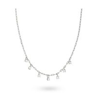 Naszyjnik Męski 24KAE 32404S Srebrzysty