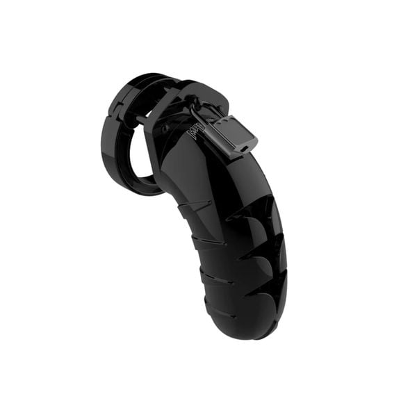 Model 04 Chastity Cock Cage Black - 11,5 Cm zdjęcie 1