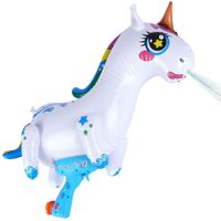 Pistolet na Wodę Dmuchany Jednorożec XXL + Pompka Sikawka Zabawka Wodna