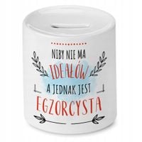 Skarbonka Dla Egzorcysty Na Urodziny Na Prezent Z Nadrukiem Ze Zdjęciem