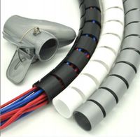 Organizer kabli maskownica elastyczna przewodów 2,6m kolory spirala