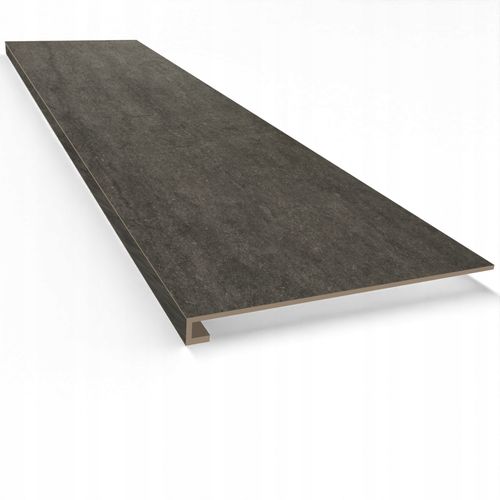 Płytka schodowa Stopnica szara, bez nacięć, gruby stopień gresowy 160x30x4 na Arena.pl