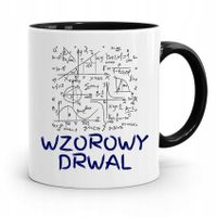 Dla Drwala Rębacza Kubek Czarny Prezent Urodziny Z Nadrukiem Ze Zdjęciem