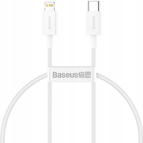 BASEUS KABEL do IPHONE 14 13 12 PRO X XS USB-C - LIGHTNING MOCNY PD 20W 2m na Arena.pl