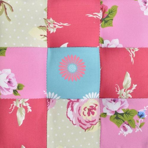 Puf patchworkowy w sielankowym stylu VidaXL na Arena.pl