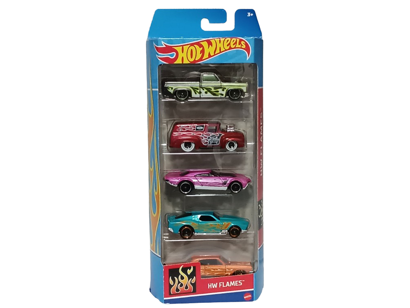 Autka Hot Wheels - HW Flames - 5 pak (HTV47) zdjęcie 2