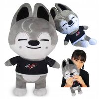SKZOO WOLF CHAN MASKOTKA STRAY KIDS PLUSZAK WILK 25 cm K-POP DLA FANA
