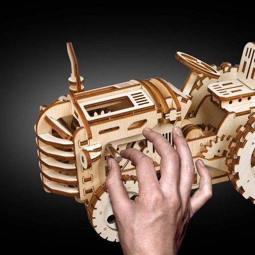 ROBOTIME Drewniany Model Puzzle 3D Traktor na Arena.pl