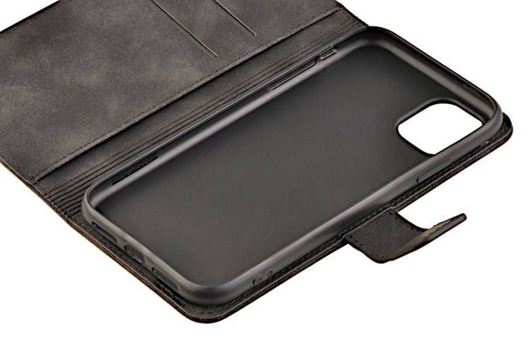 Etui portfel Tender do Apple iPhone 11 czarny zdjęcie 5