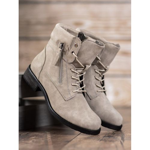 Beżowe Botki r.36 na Arena.pl