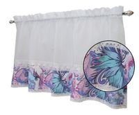 Zazdrostka do kuchni firana MAGICZNY KWIAT 200x40