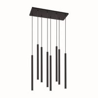 Wisząca lampa nowoczesna Gelato K-4863 Kaja czarne tuby metalowe