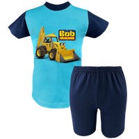 Krótka Piżama dziecięca Bob Budowniczy