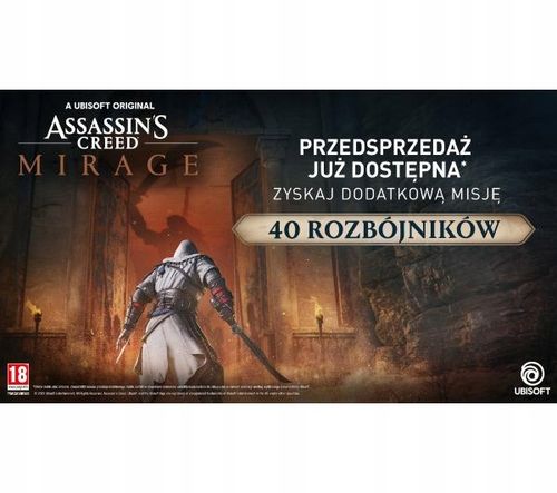 Assassin's Creed Mirage PlayStation 5 (PS5) pudełkowa na Arena.pl