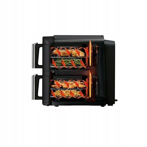 Air Fryer NINJA Double Stack 2470 W 7,6 l SL300EU Czarny na Arena.pl