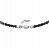 Łańcuszek Srebrny Męski Naszyjnik Bursztyn Prezent Dla Faceta Na Święta