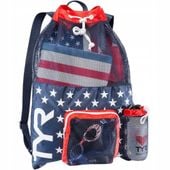 Worek plecak pływacki unisex TYR Alliance Big Mesh Mummy 40l