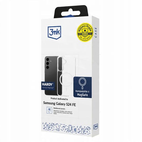 Pancerne etui MagSafe 3mk Hardy LiqForce Mag Case na Samsung Galaxy S24 FE na Arena.pl