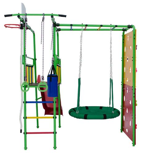 plac zabaw do ogrodu Tęcza basic - niebieski na Arena.pl