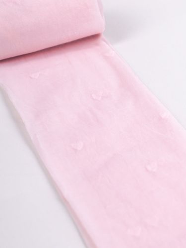 Rajstopy dziecięce lycra wzorzyste pudrowo różowe 20 DEN 80-86 YOCLUB na Arena.pl