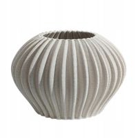 Mensa Home Wazon Cactus 17,5x25,5cm 3d szary